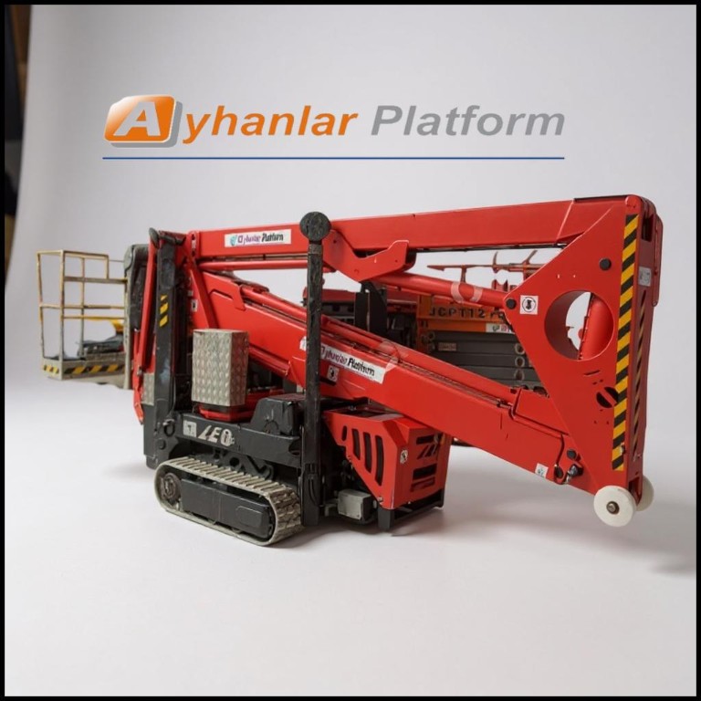 Satılık 2. EL 18 m. Dizel Eklemli Paletli Örümcek Platform.